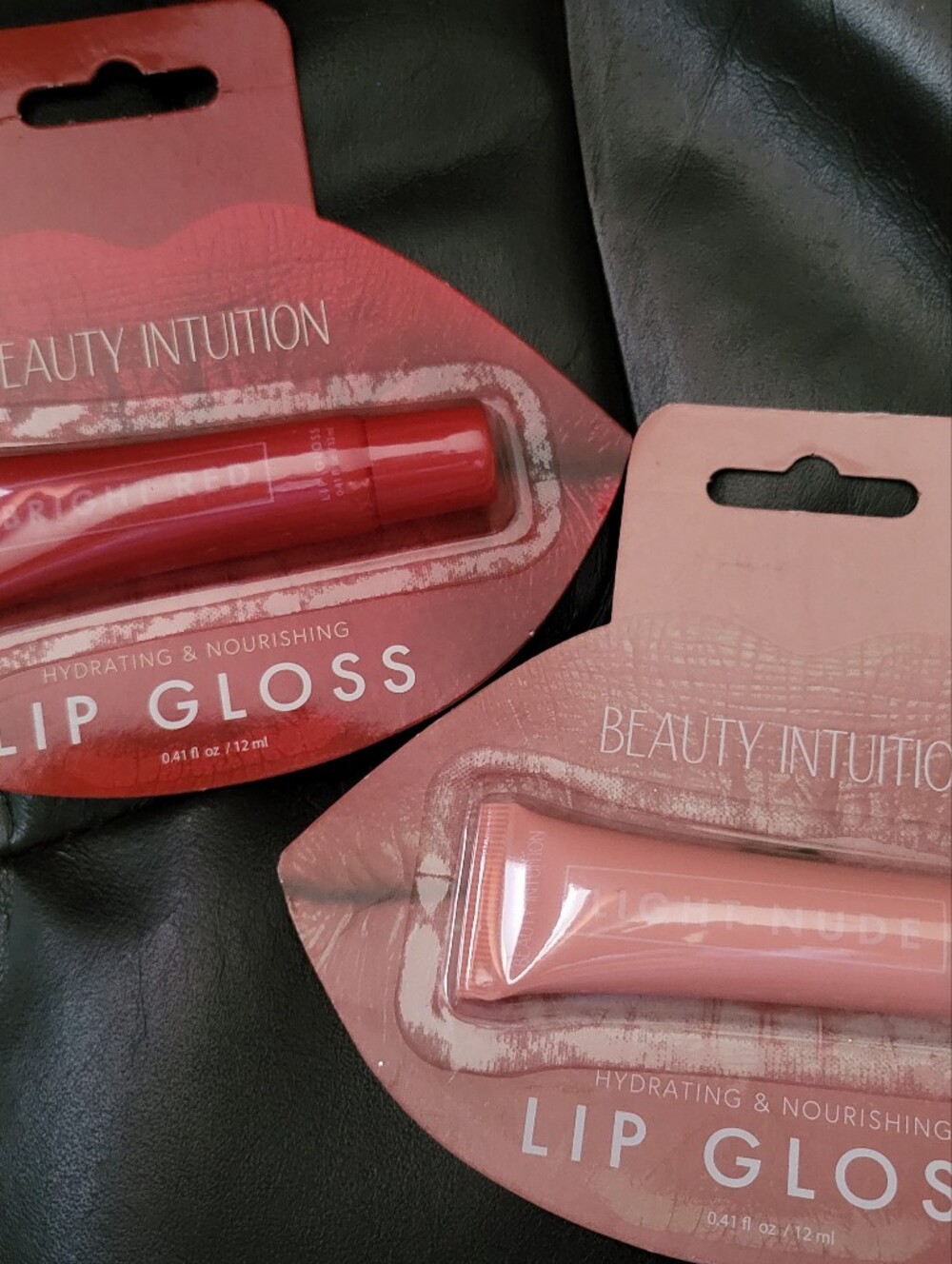 NWT Beauty Intuition Hydrating Lip Gloss - Nude & Red